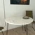 Hanah home Trpezarijski sto Sandalf 90x75x90cm Crno-Beli