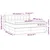 Vidaxl Box spring postelja z vzmetnico temno rjava 160x200 cm blago