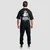 GymBeam Shaker Boxy T-shirt Black