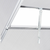 vidaXL Rastlinjak aluminij 2 prostora z votlimi paneli