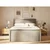 Siva boxspring postelja s prostorom za shranjevanje 180x200 cm Fresco – Maison de Reve