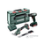 METABO Combo Set 2.2.5 BS18+SGS18LTXQ 2x2.0Ah 685186000