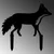 Aberto Design Dekorativna figura Fox 01, 48x50 cm, 1.5 mm