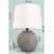 Opviq Stona lampa YL748, 30x22x44 cm, Sivo-bela
