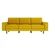 Atelier del Sofa Trosed Sparrow Extra 3, 238x89x87 cm, Žuti