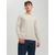 JACK & JONES Muški džemper JJEEMIL KNIT CREW NECK NOOS bež