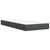 vidaXL Box spring postelja z vzmetnico temno siva 100x200 cm blago