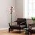 Opviq Podna lampa Benek-20-15-14513, 35x35x165 cm, IP20, Crno-roze