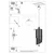 Sollux SL.0640 - Luster na sajli ALEXIA 1xE27/60W/230V