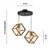 OPVIQ Luster Cube Double B Glass