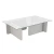 Hanah Home Klub sto Flavio, 105x30x65cm, Sivi