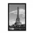 Plakat čudovita panorama Pariza v črnobeli varianti - 30x45 silver