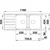 BLANCO KORITO LEMIS 8S-IF 523037