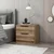 Hanah Home Noćni ormarić Kale Plus 54x40x47cm Orah