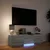 TV ormarić s LED rasvjetom Sivi Sonoma 140 x 34 x 40 cm