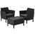 KETER Balkonski set Salemo grafit CU 236631