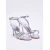 Trendyol Shoes Ženske sandale Takss25To00048, Srebrne