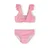 MINOTI Bikini oranžna/roza/bela