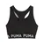 Womens Puma 4KEEPS Elastic Bra, Black, Size M, Clothing