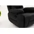 Atelier del Sofa Električna fotelja Comfort Manuel, 90 x 105 x 75 cm, Crna