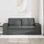 vidaXL Kavč Temno siva 182 x 80 x 82 cm Kovina