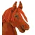 shumee Hobby Horse Velik Premium konj s palico - kostanjev A3