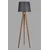 Aberto Design Podna lampa Yanik Pramit, 160 cm, E27, Hrast