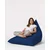 Atelier Del Sofa Vrtna vreča Bean Bag, piramida Big Bed Pouf - temno modra