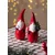 Aberto Design Dekorativni predmet SUS0122, 5x5x15 cm, Crveno-beli