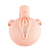 Sevanda Pink Pride Chastity Cage Long