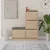 Hanah home Cipelarnik 105x118,5x26cm Hrast