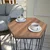 Hanah Home Klub sto Cetrus, 40x62x35 cm, Orah