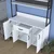 Hanah Home Komoda 120x183,6x40cm Bela