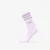 Nogavice adidas 3 Stripes Glitter Crew Socks 3-Pack White/ Ice Lavender S