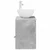Umivaonik s policom Betonska siva 49,5 x 41 x 64,5 cm