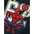 NAME IT Majica NMMDEEP SPIDER mornarska/rdeča/bela