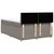 Vidaxl Box spring postelja z vzmetnico taupe 140x200 cm blago
