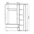 Hanah Home Ormar Flora 137, Beli