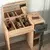 Hanah Home Sto za šminkanje 108x77x37,3cm Bež-Antracit