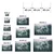 Tapeta afriška savana v toplih tonih - 147x99
