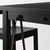 NORDVIKEN Barski sto, crna, 140x80x105 cm
