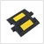 Pik Group Ležeći policajac Safety Rider LP500, Centralna jedinica, 500x500x50mm, 8.9kg, Crno-žuti