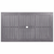 Vrtni stol sivi isprani 140 x 80 x 74 cm masivno bagremovo drvo