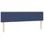 Vidaxl Box spring postelja z vzmetnico modra 180x200 cm blago