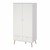 Bela garderobna omara 99x200 cm Bodo – Tvilum