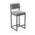 Hanah Home Barska stolica Retro, Siva