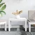 Vrtni stol bijeli 59 x 47 x40 cm PP