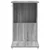 Bocni stol Siva Sonoma 40 x 35 x 60 cm Konstruirano drvo