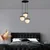 Opviq Luster Anemon-13832, 55x55x110cm, IP20, Crno-beli