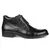 MAXA Kožne poluduboke cipele za muškarce HL-H1022D-16-M110-4R crne